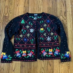 Beaded Xmas Sweater